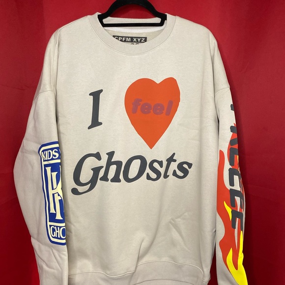 Cactus Plant Flea Market x Kanye West x Kid Cudi See Ghosts Crewneck XL - Picture 1 of 6